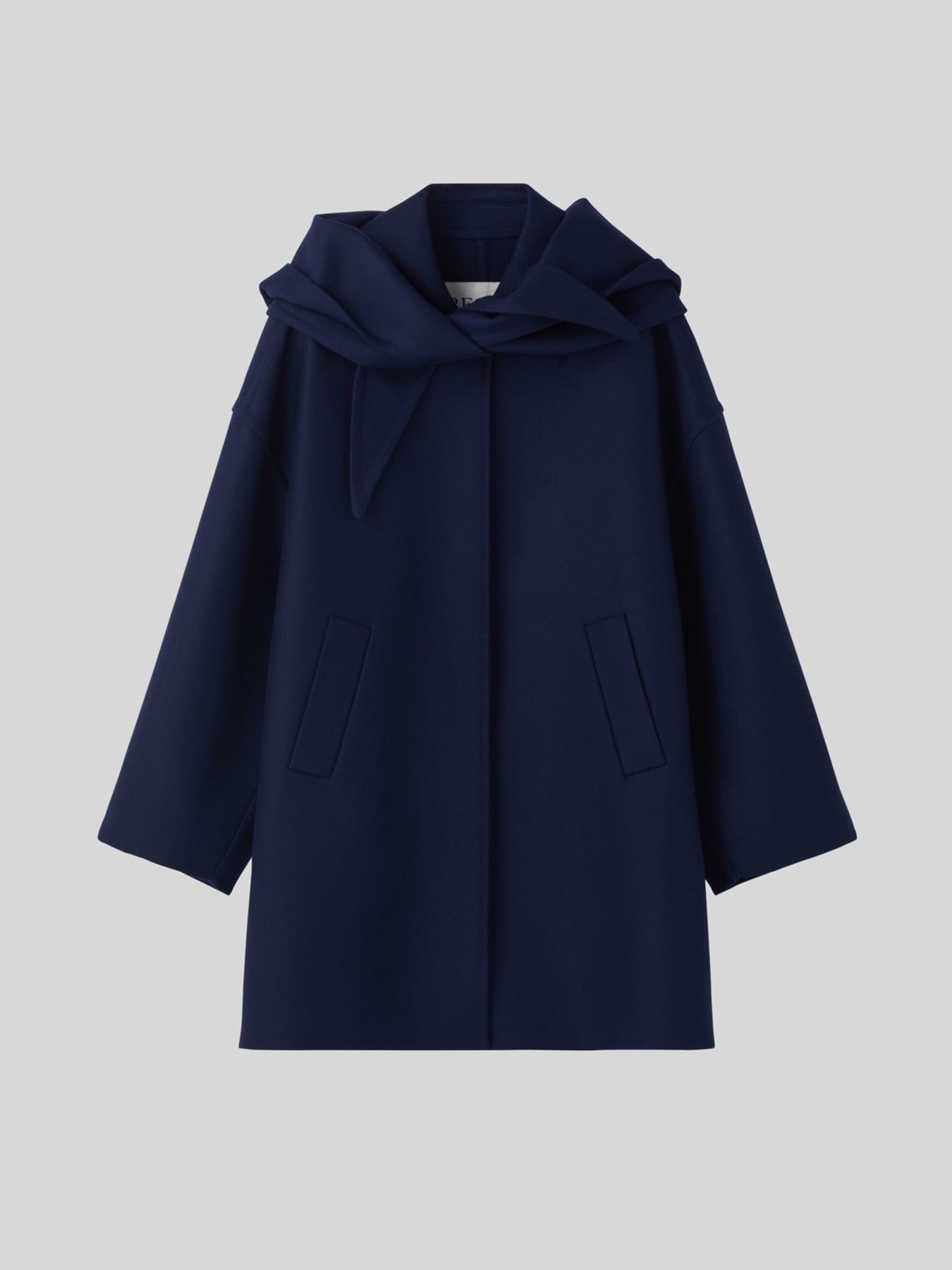 Recto - Oversized Handmade Hoody Coat (Navy) product image 13 | TRAB K-Fashion Australia