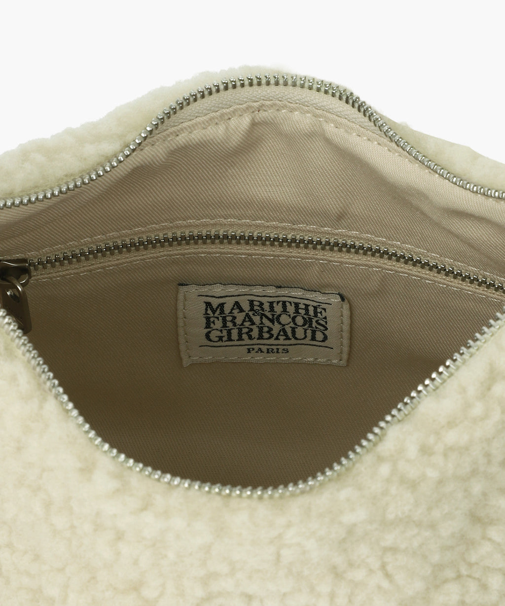 Marithe & Francois Girbaud - Fur Mini Tote Bag (Light Beige) product image 5 | TRAB K-Fashion Australia