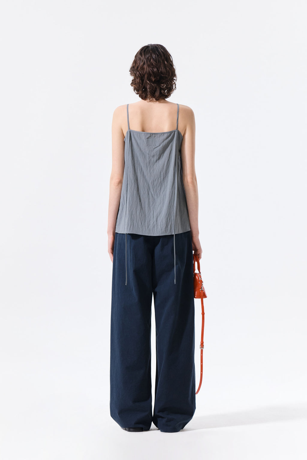 Matin Kim - Button Sleeveless Blouse (Grey) product image 8 | TRAB K-Fashion Australia