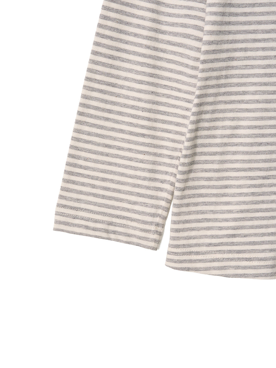 Kijun - Stripe Mid Sleeve Tee (Melange Grey) product image 12 | TRAB K-Fashion Australia