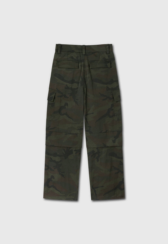 Tonywack - Camouflage Nylon Cargo Pants (Dark Olive) product image 10 | TRAB K-Fashion Australia