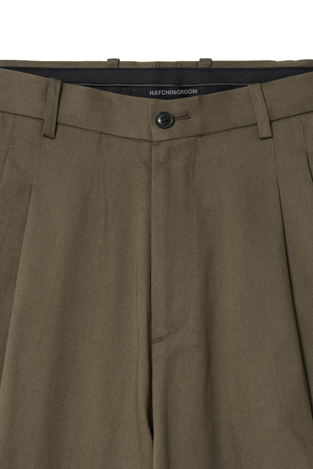 Hatchingroom - Two Pleats Shorts Dark (Brown) product image 3 | TRAB K-Fashion Australia