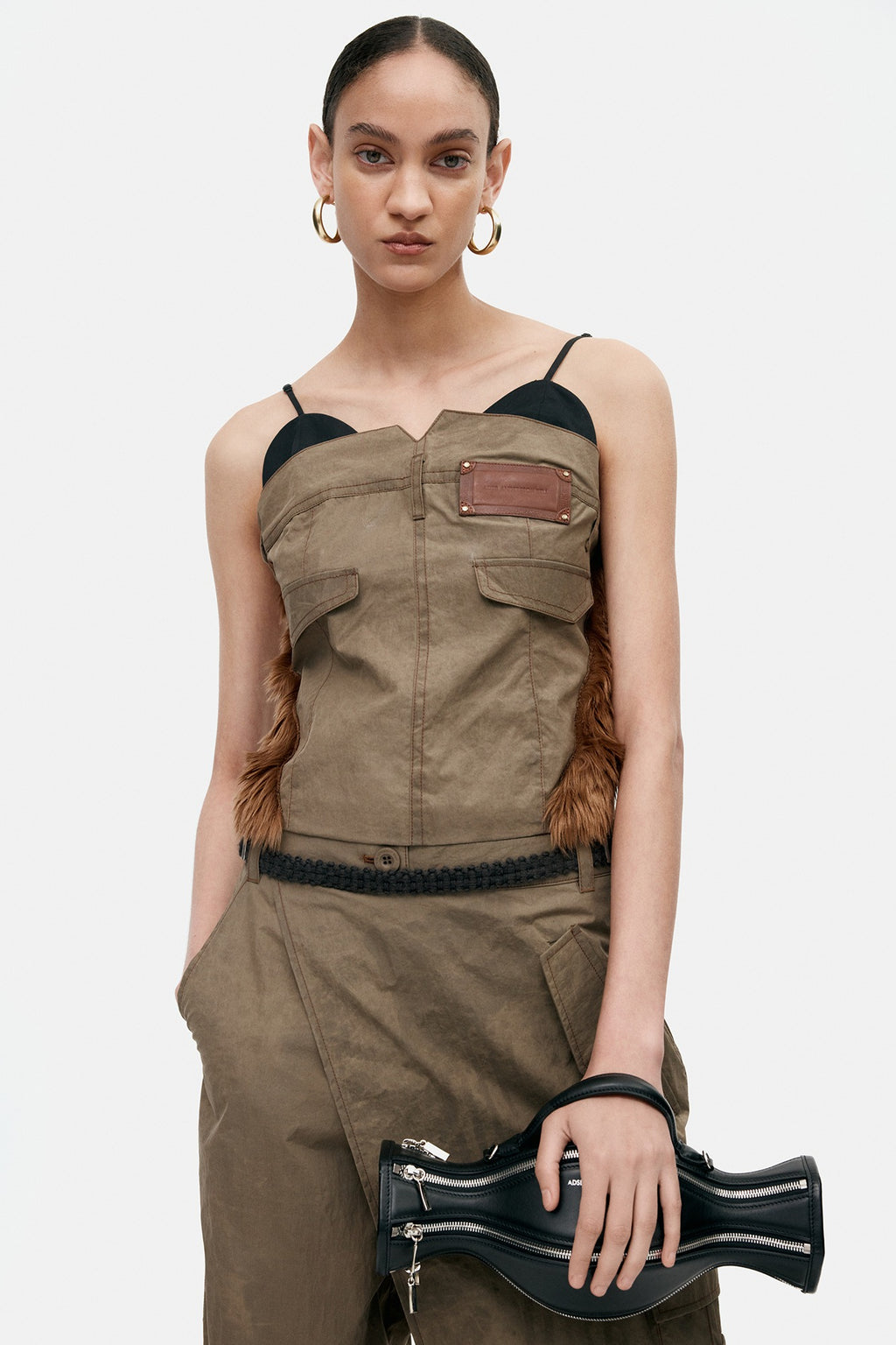 Andersson Bell - Trouser Custom Bustier (Taupe) product image 1 | TRAB K-Fashion Australia