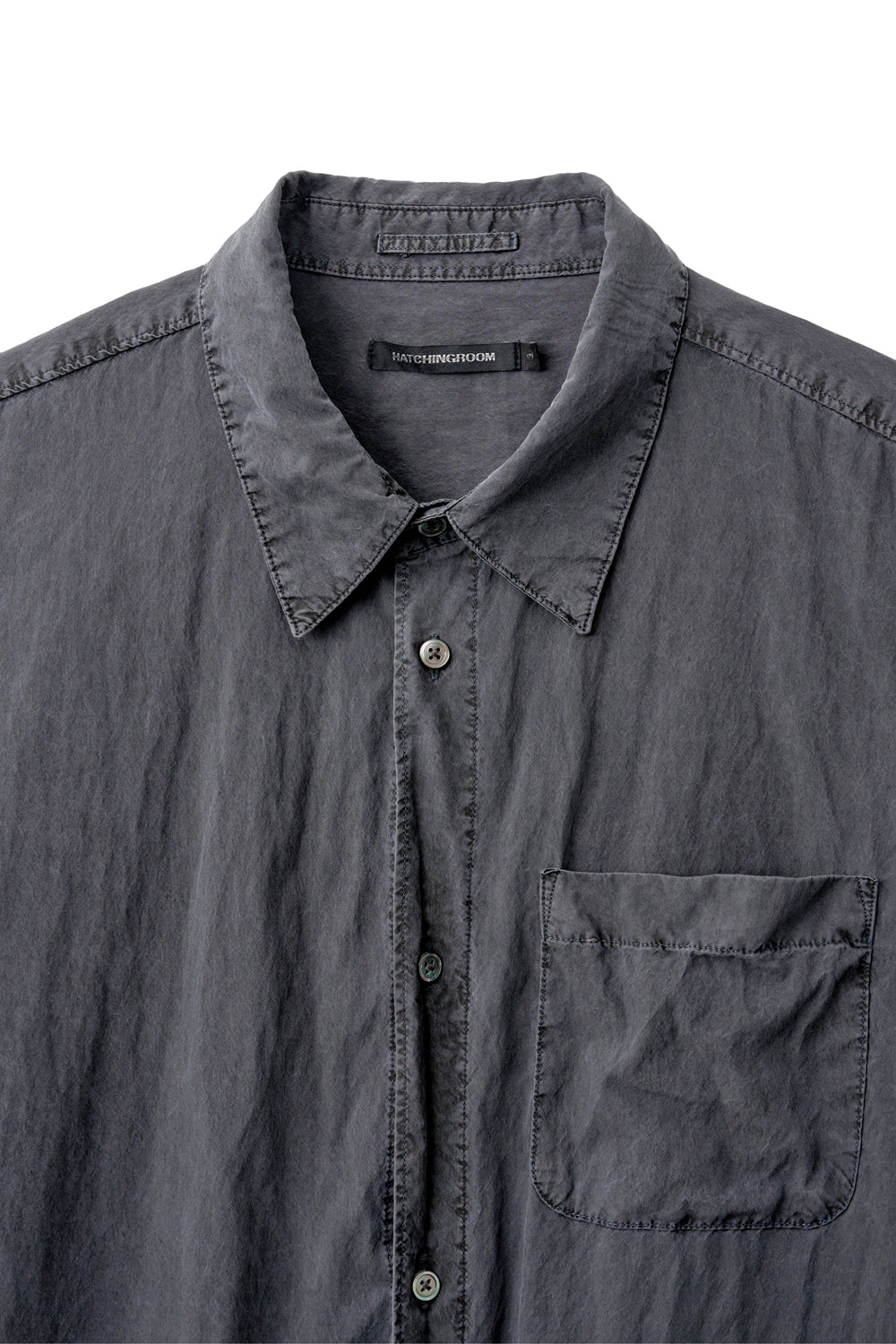 Hatchingroom - Rana Shirt 1/2 (Blue Charcoal) product image 3 | TRAB K-Fashion Australia