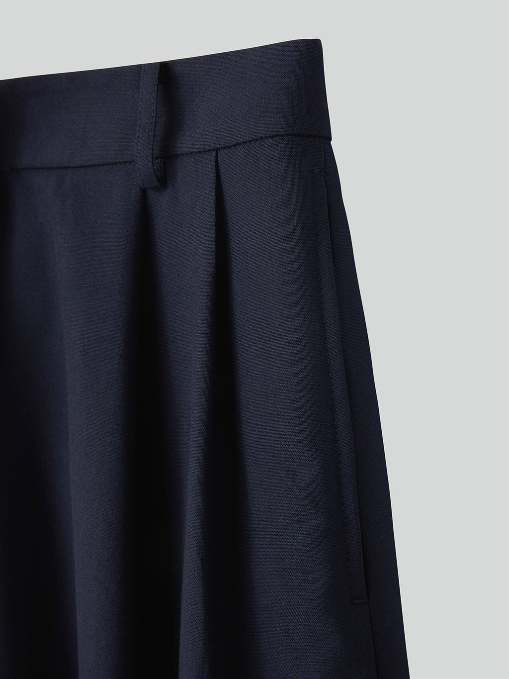 Recto - Double Pleated Shorts (Dark Navy) product image 6 | TRAB K-Fashion Australia