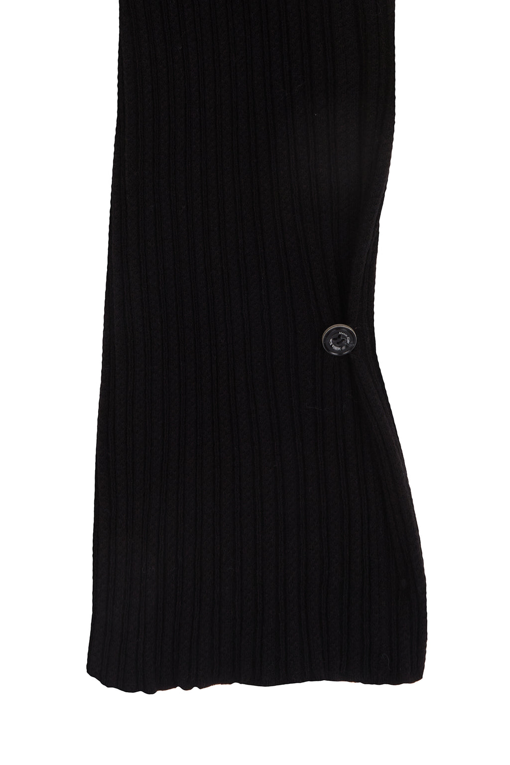 Matin Kim - Layered Knit Boots Cut Pants (Black) product image 3 | TRAB K-Fashion Australia