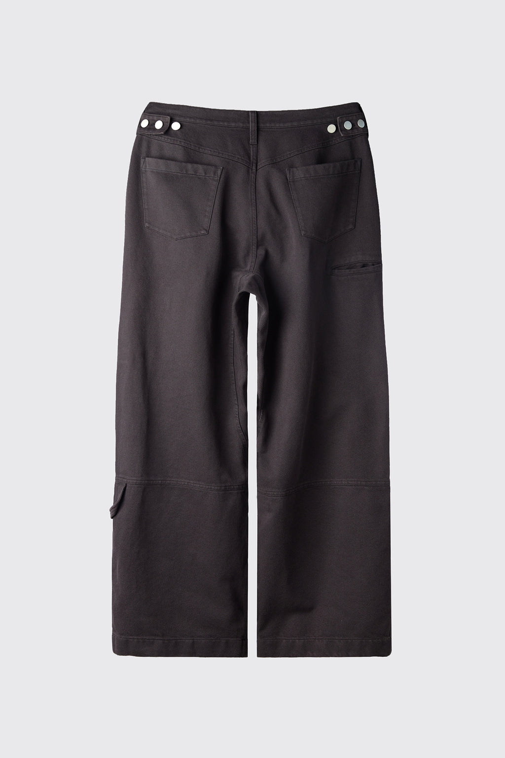 Hatchingroom - Double Knee Work Pants Washed (Charcoal) product image 2 | TRAB K-Fashion Australia
