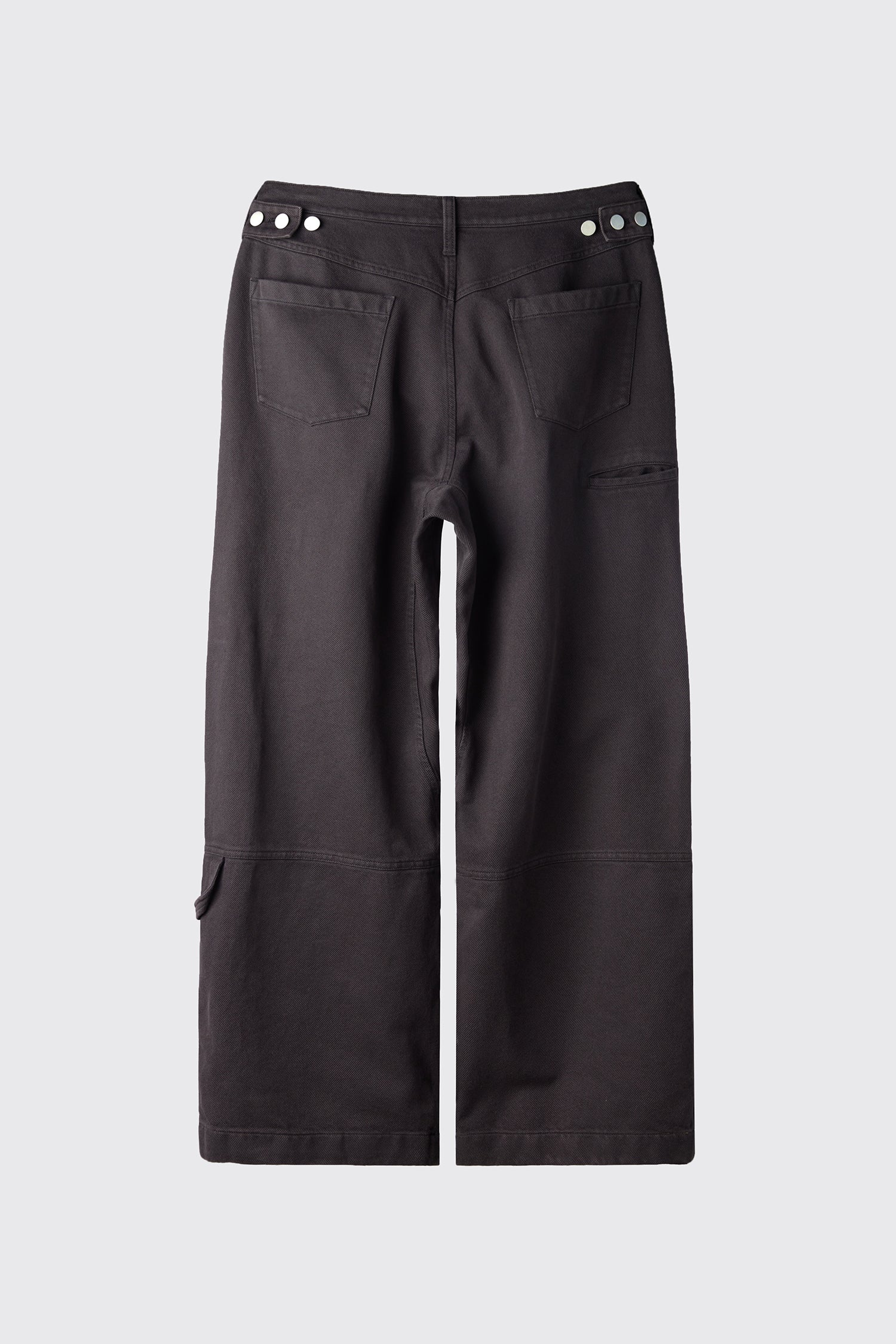 Hatchingroom - Double Knee Work Pants Washed (Charcoal) product image 2 | TRAB K-Fashion Australia