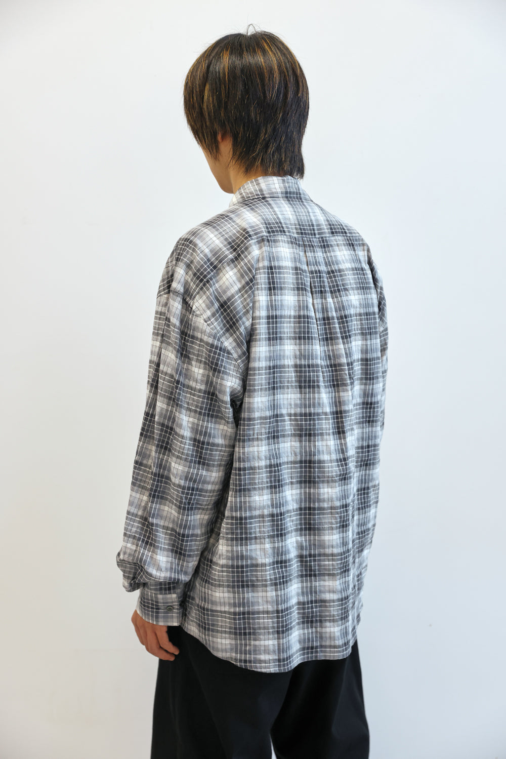 Hatchingroom - Classic Shirt Multi Check (Grey) product image 12 | TRAB K-Fashion Australia