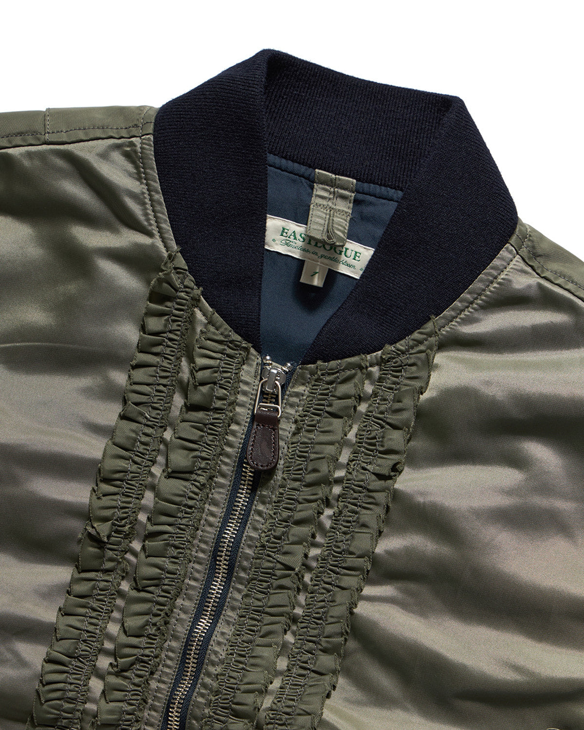 Eastlogue - Aura Ma-1 Blouson Jumper (Olive) product image 5 | TRAB K-Fashion Australia