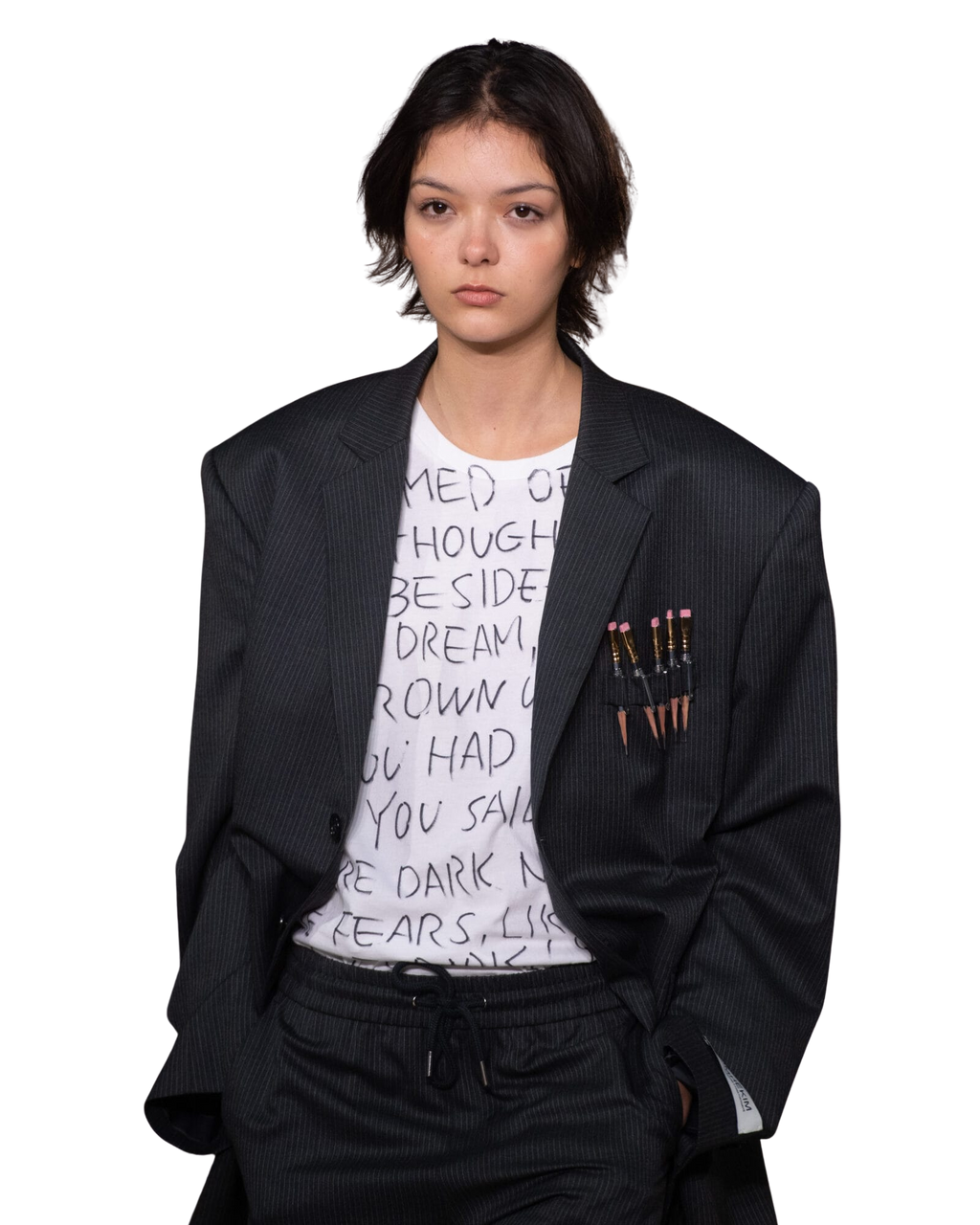 Kimhe Kim - Pen Holder Jacket (Grey) product image 2 | TRAB K-Fashion Australia