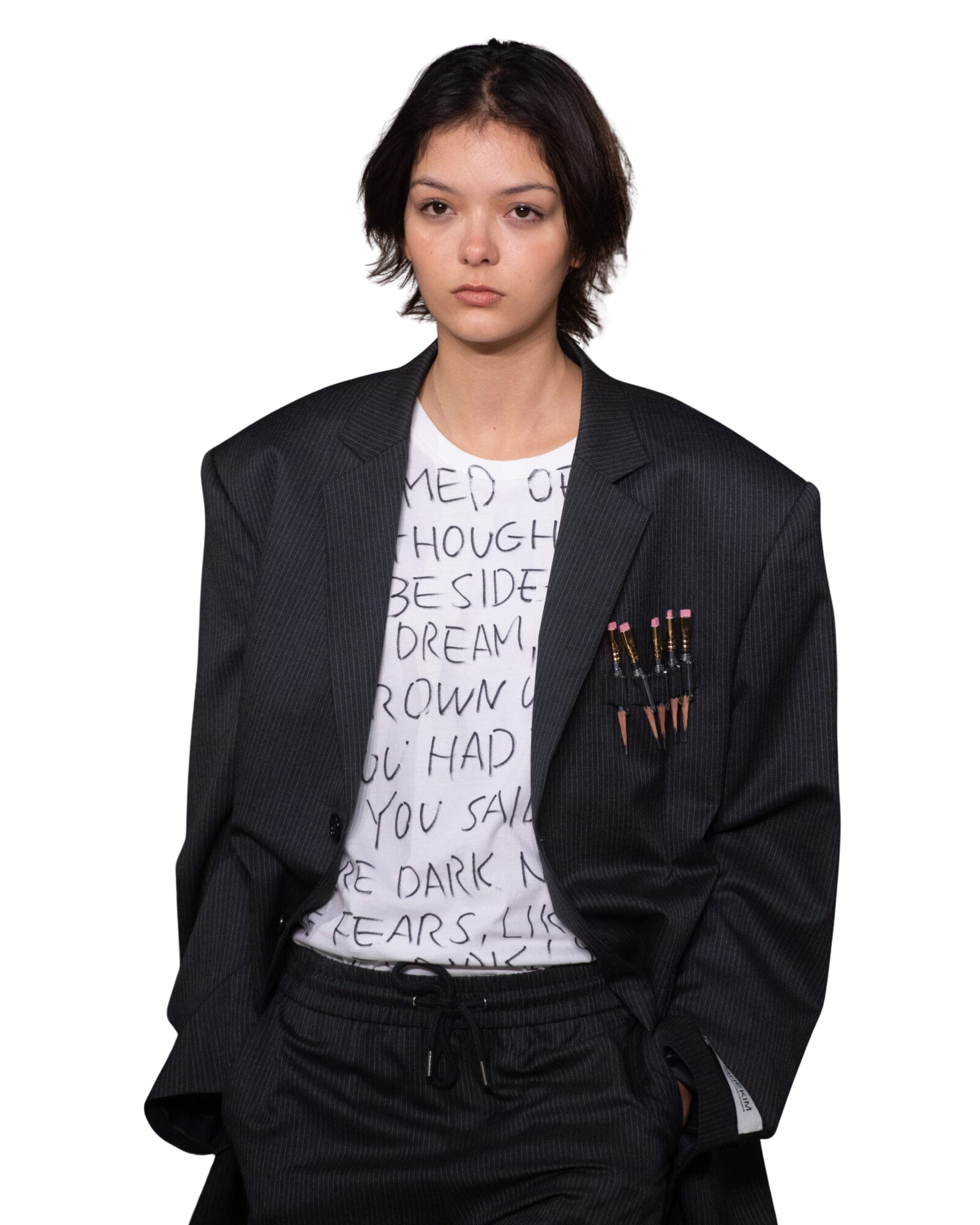 Kimhe Kim - Pen Holder Jacket (Grey) product image 2 | TRAB K-Fashion Australia