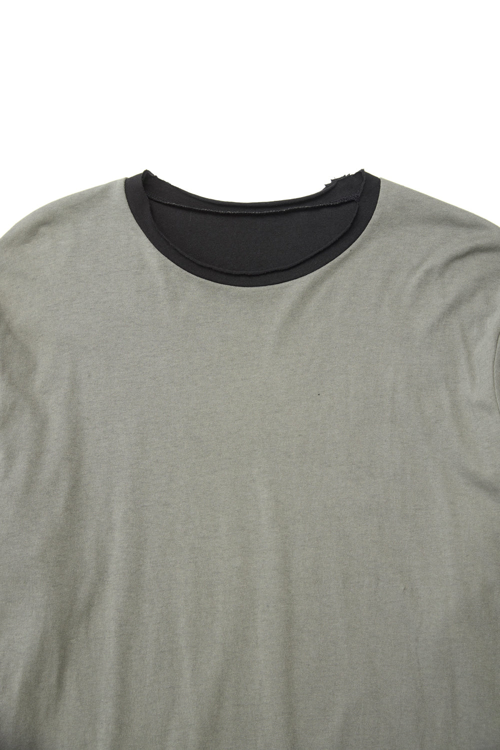 Hatchingroom - Two Face Ringer Tee (Olive/Black) product image 2 | TRAB K-Fashion Australia