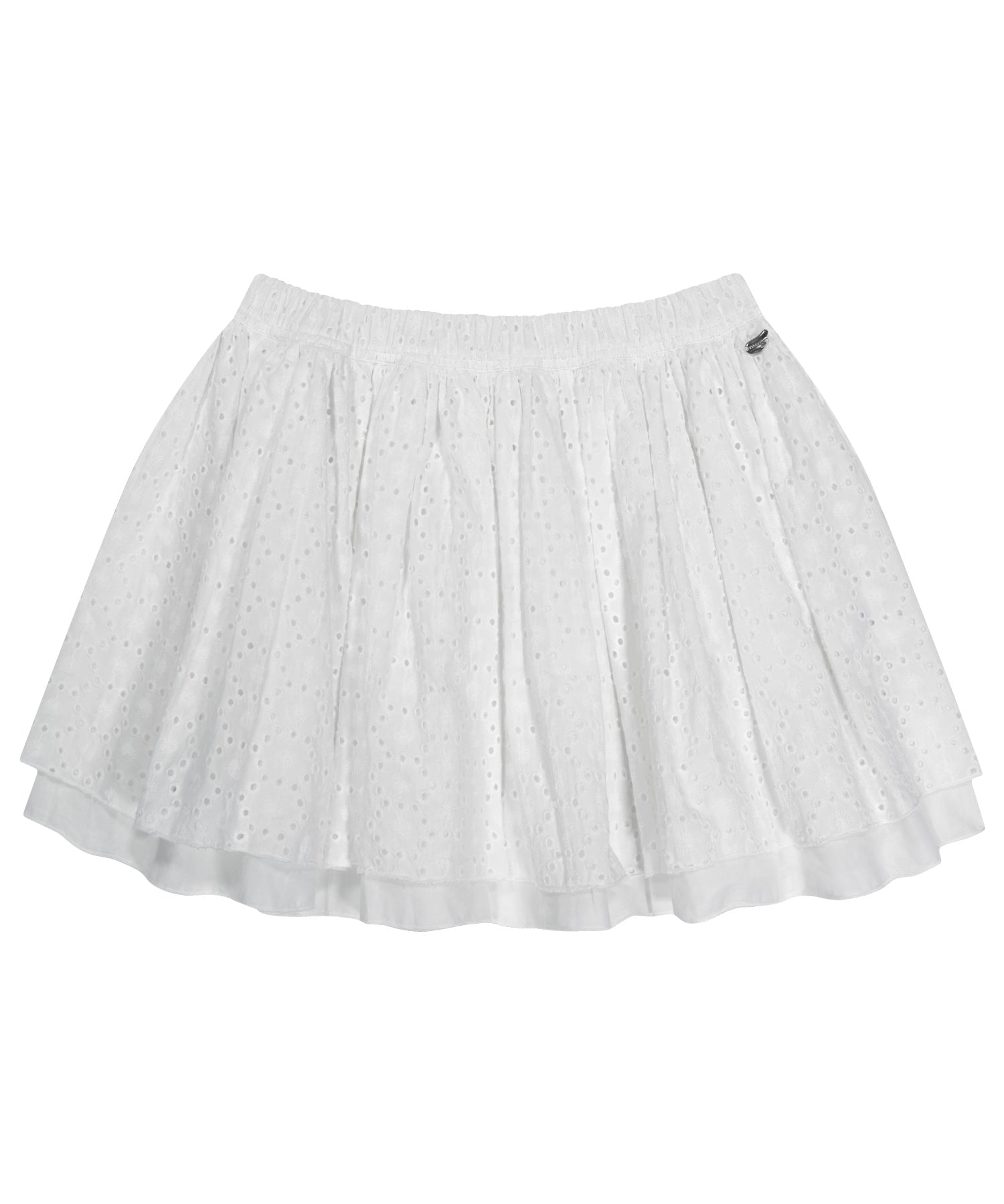 Coyseio - Flower Punching Skirt (White) product image 1 | TRAB K-Fashion Australia