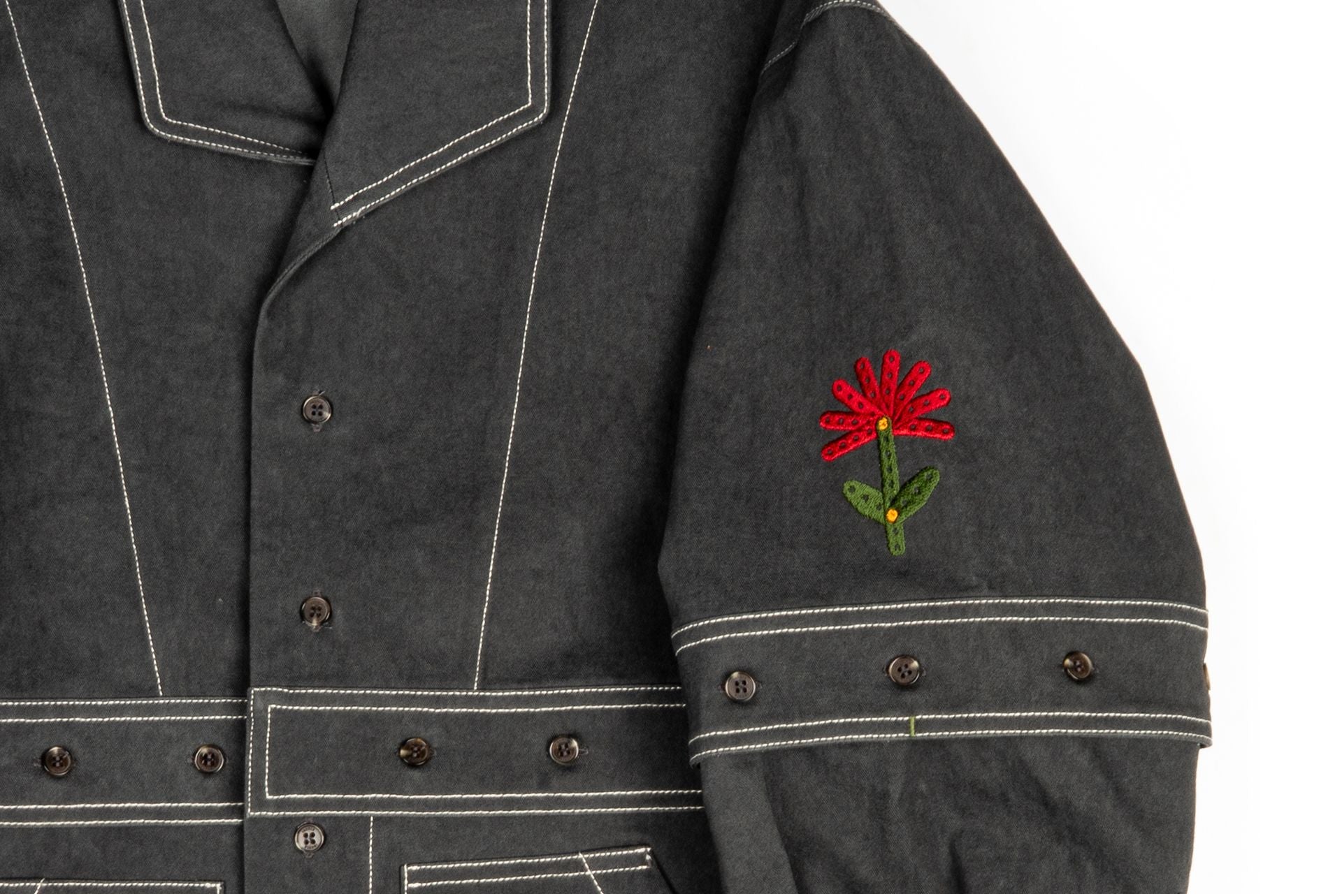 Ioedle - Assembled Jacket That Sparks Imagination (Charcoal) product image 6 | TRAB K-Fashion Australia