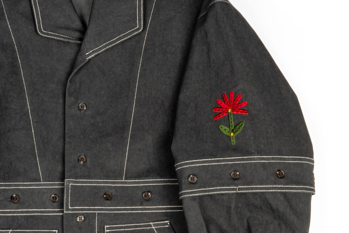 Ioedle - Imagination-Blooming Assembly Jacket (Charcoal) product image 6 | TRAB K-Fashion Australia