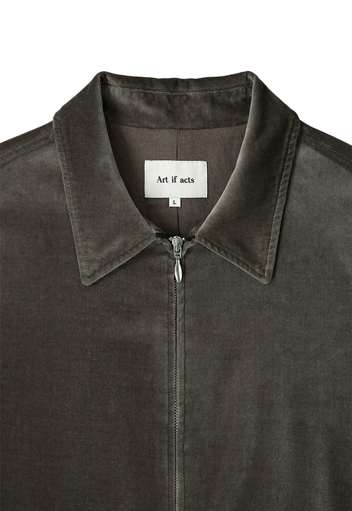 Art if acts - Velvet Sports Jacket (Wood Grey) product image 9 | TRAB K-Fashion Australia