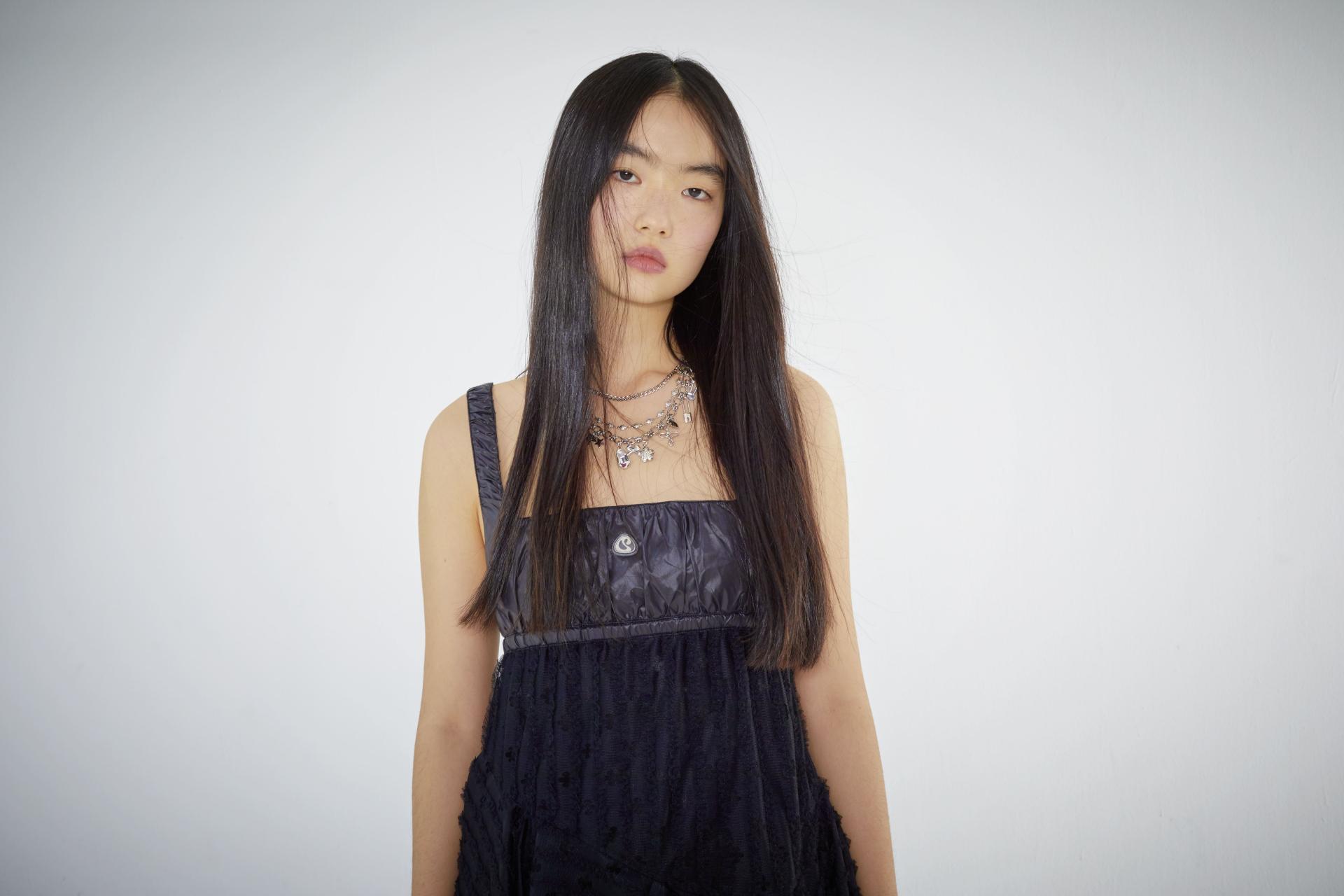 Coyseio - Square Neck Lace Dress (Black) product image 10 | TRAB K-Fashion Australia