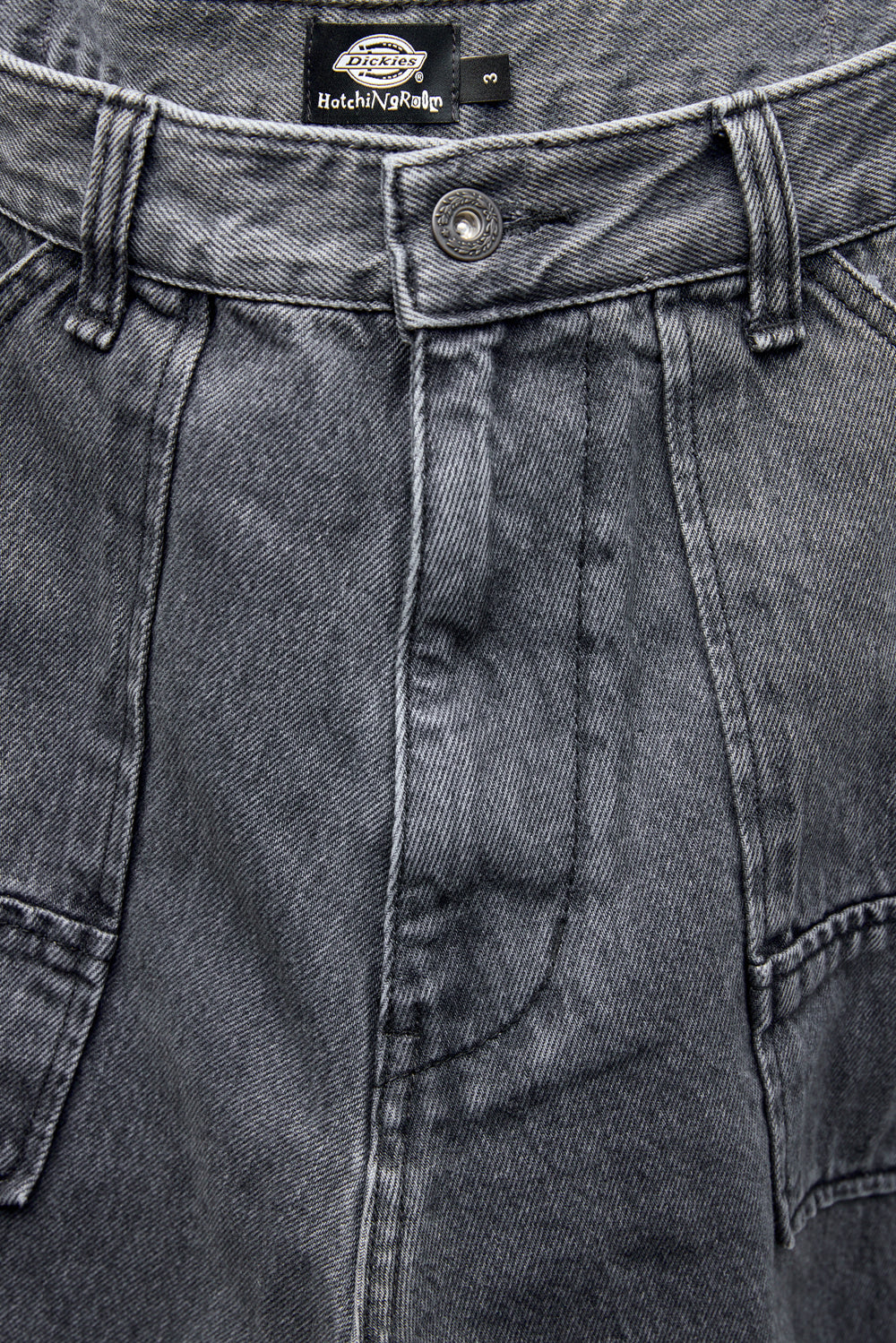 Hatchingroom - Wide Curve Carpenter Jeans (Dusty Black) product image 6 | TRAB K-Fashion Australia