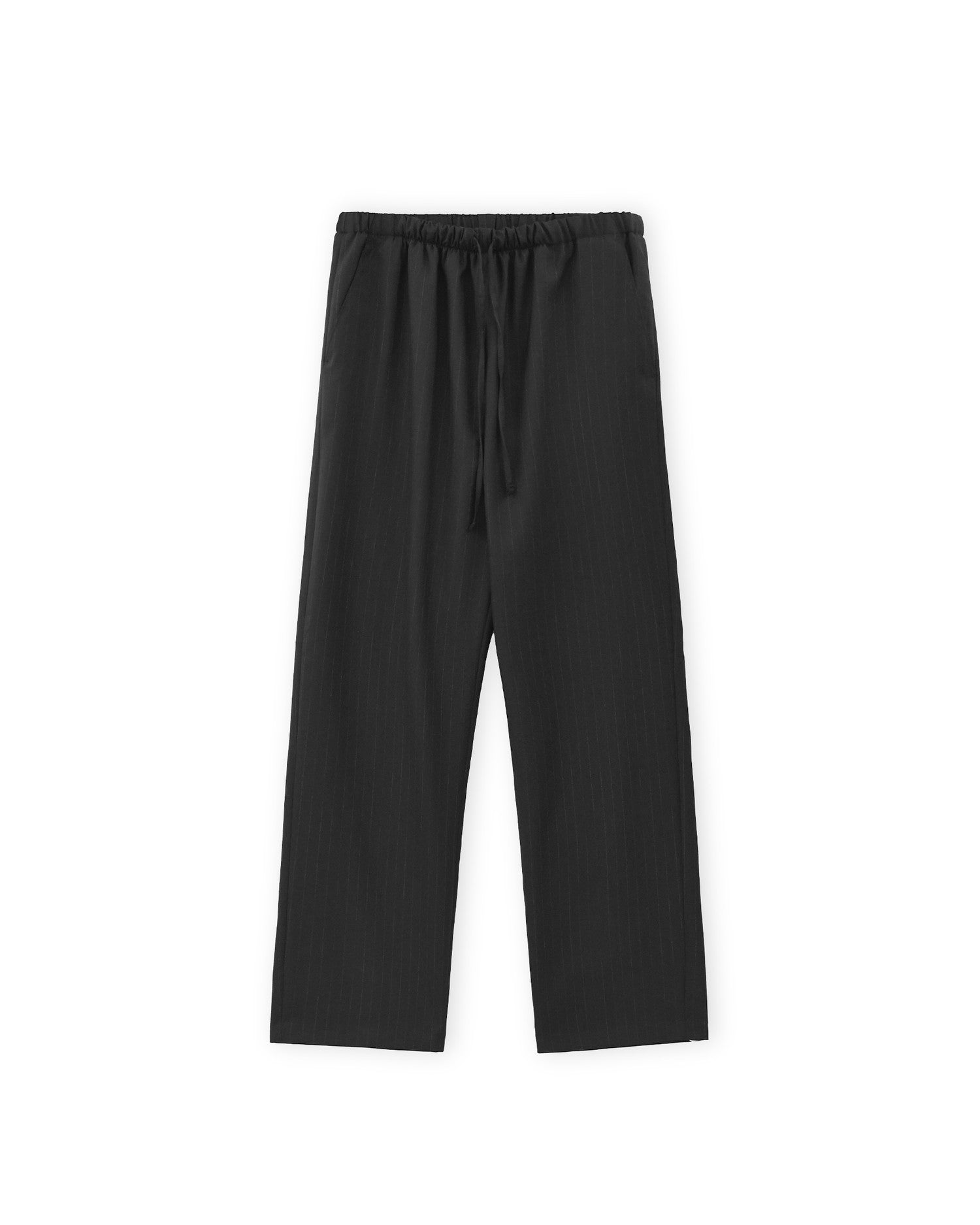 Brownyard - Wool Easy Pants (Black Stripe) product image 4 | TRAB K-Fashion Australia