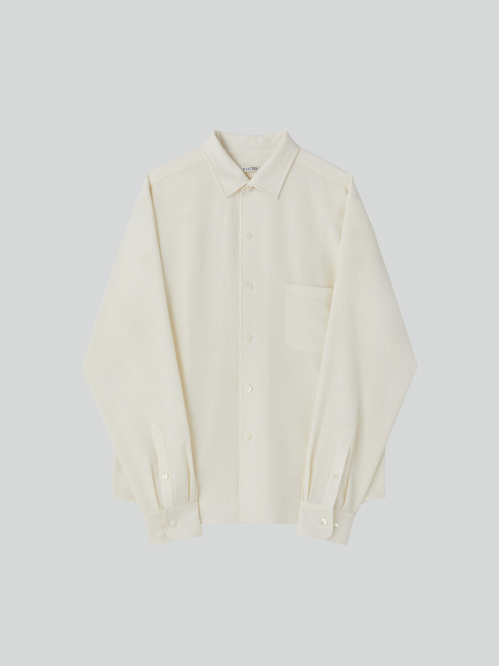 Recto - Alan Resort Shirt (Bean Ivory) product image 4 | TRAB K-Fashion Australia