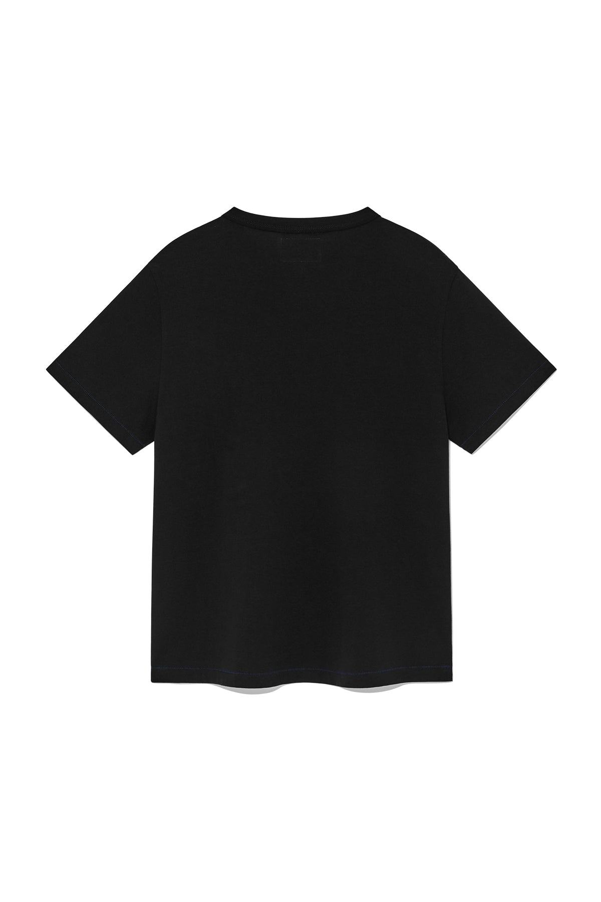 Matin Kim - Flower Applique Logo Top (Black) product image 2 | TRAB K-Fashion Australia