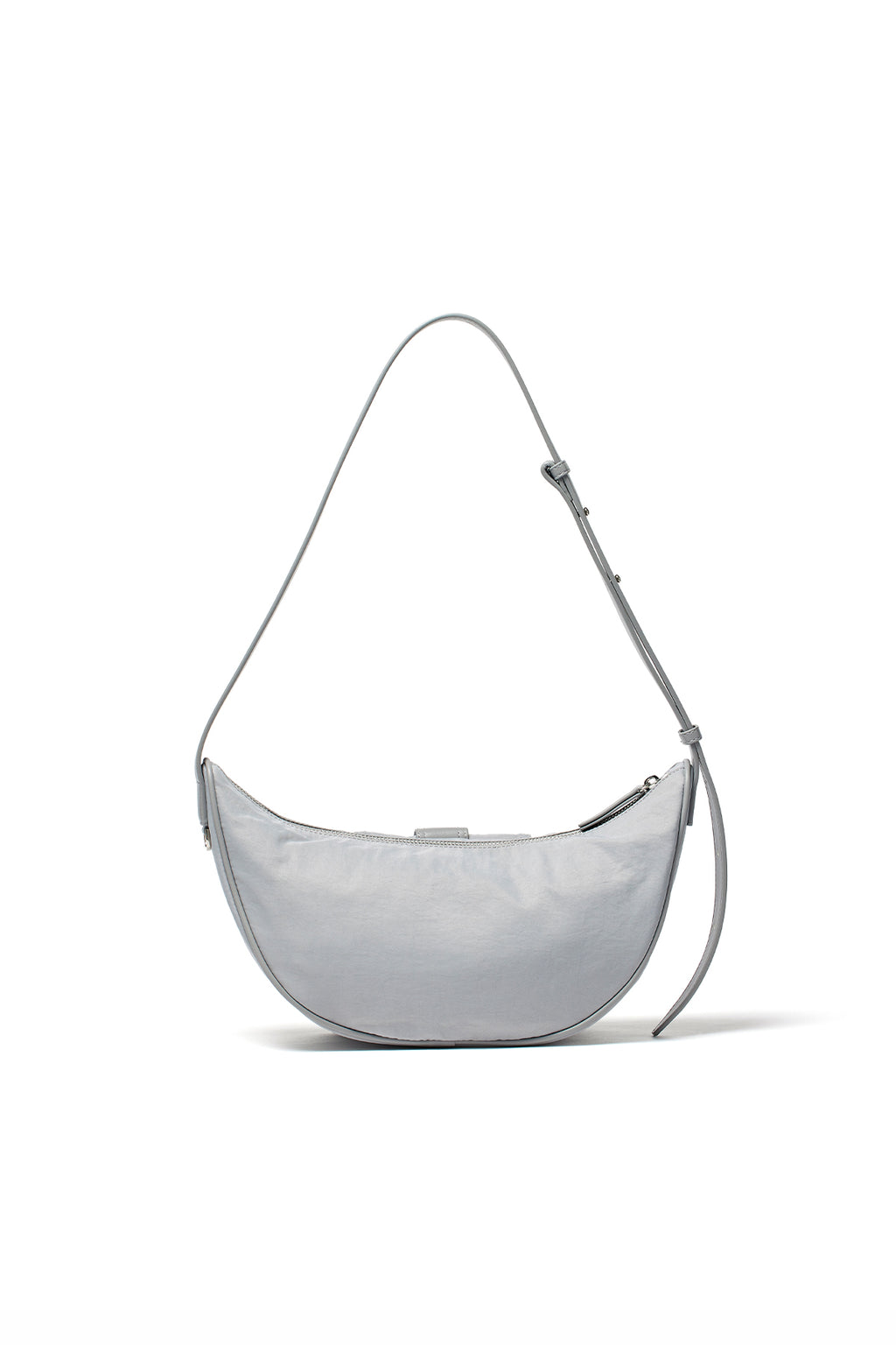 Matin Kim - Buckle Hobo Bag (Light Grey) product image 5 | TRAB K-Fashion Australia