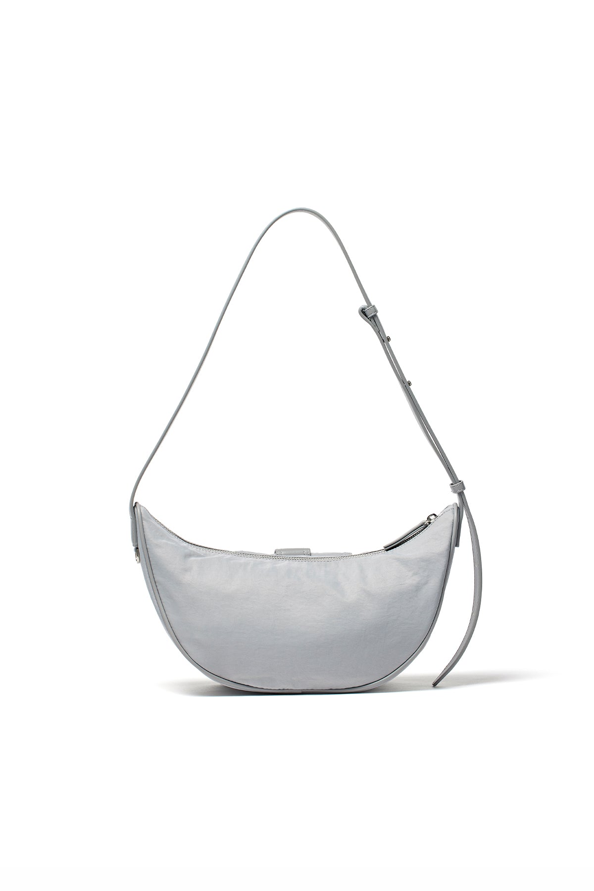 Matin Kim - Buckle Hobo Bag (Light Grey) product image 5 | TRAB K-Fashion Australia