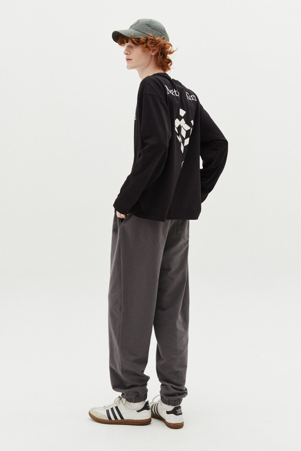 Matin Kim - Crisp Logo Ball Cap (Green) product image 8 | TRAB K-Fashion Australia