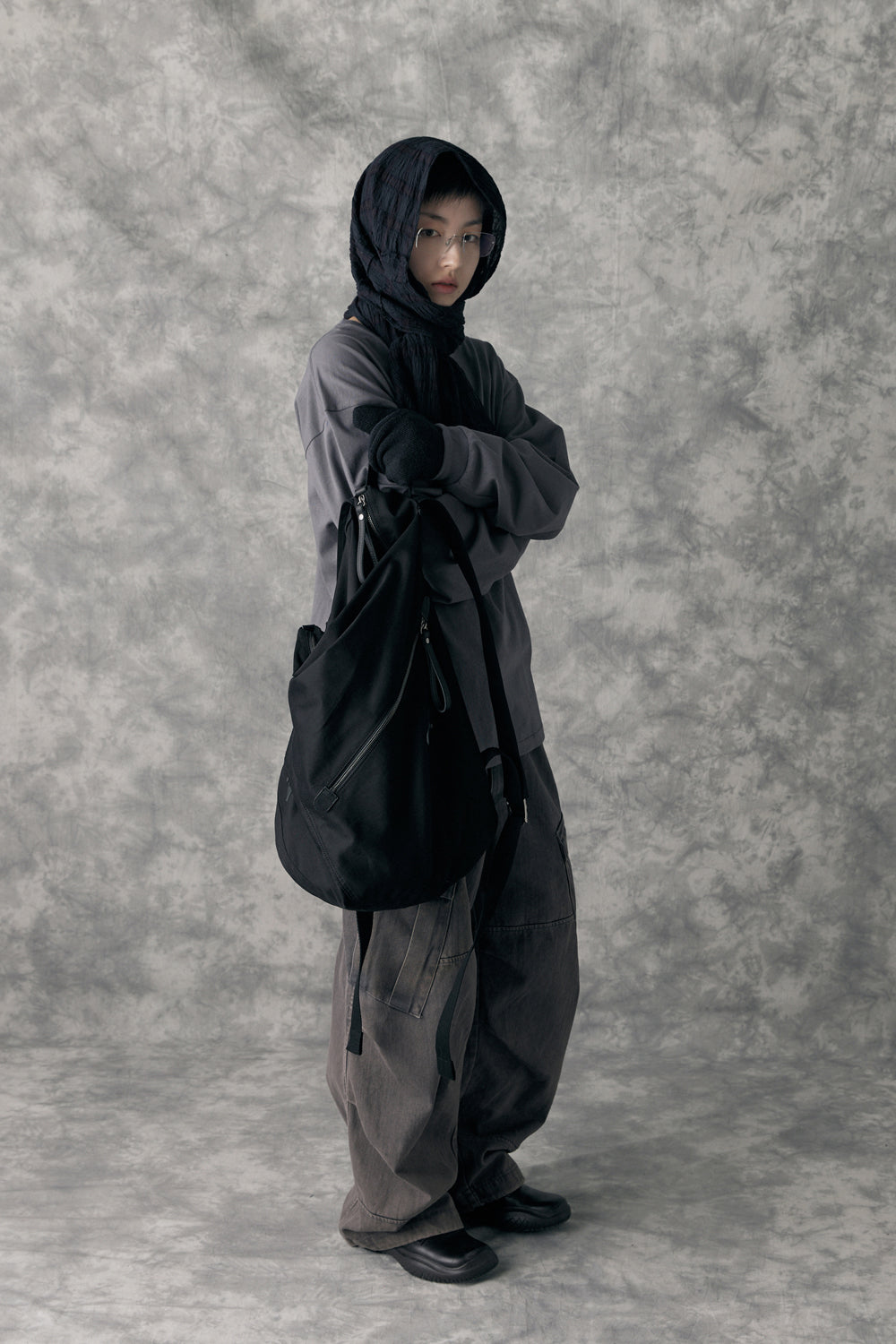 Hatchingroom - Duffle Backpack (Black) product image 12 | TRAB K-Fashion Australia