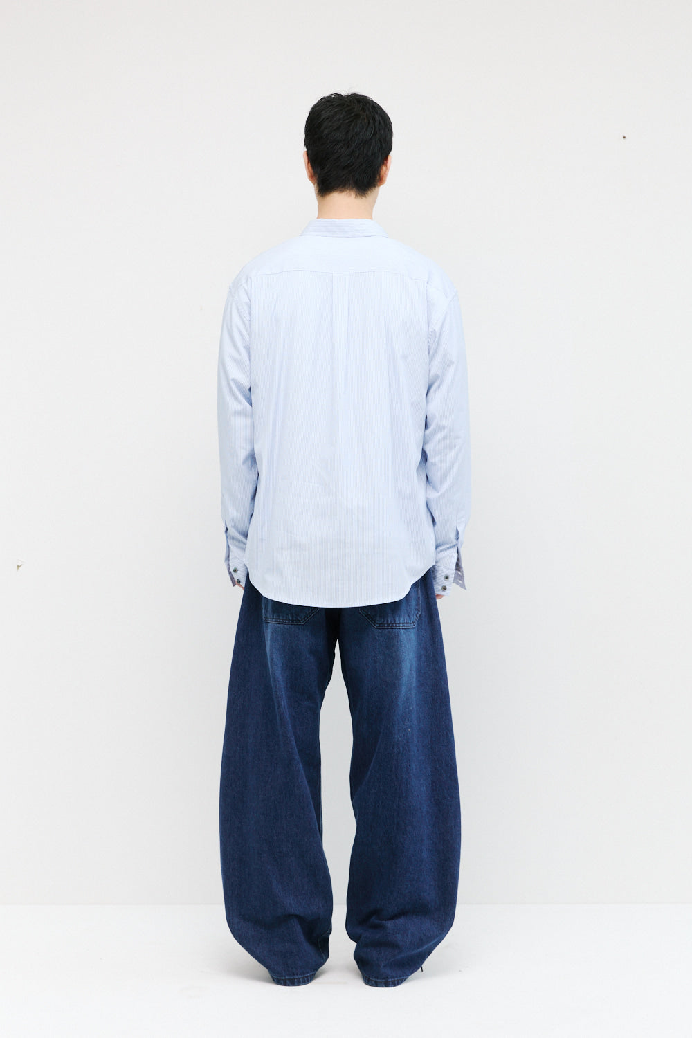 Hatchingroom - Rana Shirt Stripe (Blue) product image 6 | TRAB K-Fashion Australia