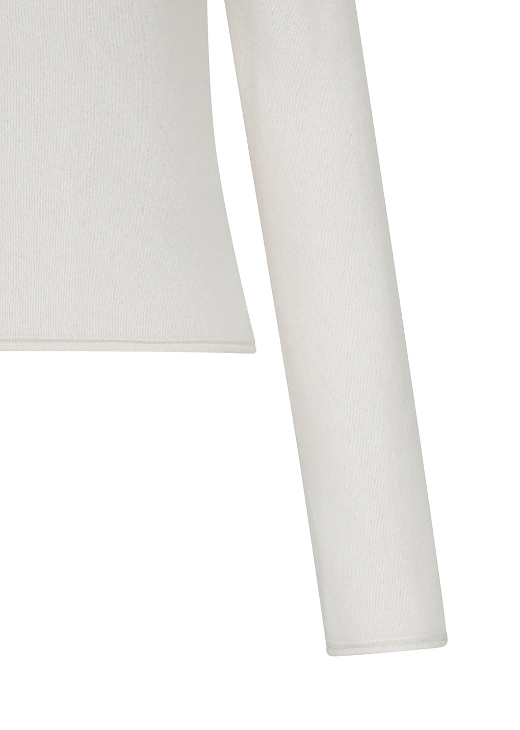 Amomento - Cashmere Half Neck Knit Top (Ivory) product image 5 | TRAB K-Fashion Australia