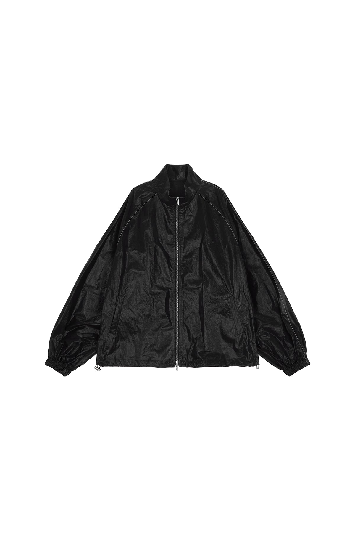 Matin Kim - Matin Kim Logo Coating Jumper (Black) product image 12 | TRAB K-Fashion Australia