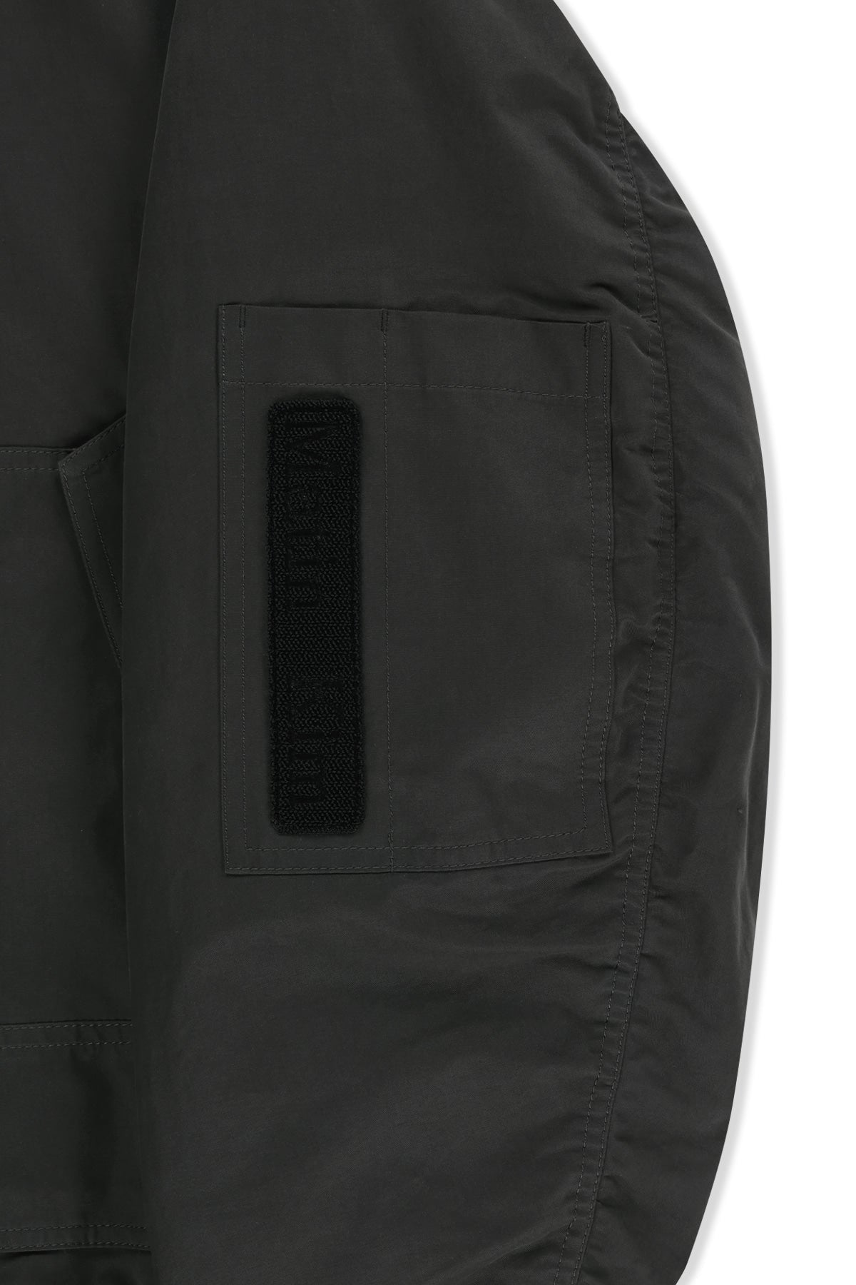 Matin Kim - Buckle High Neck Utility Jumper (Charcoal) product image 5 | TRAB K-Fashion Australia