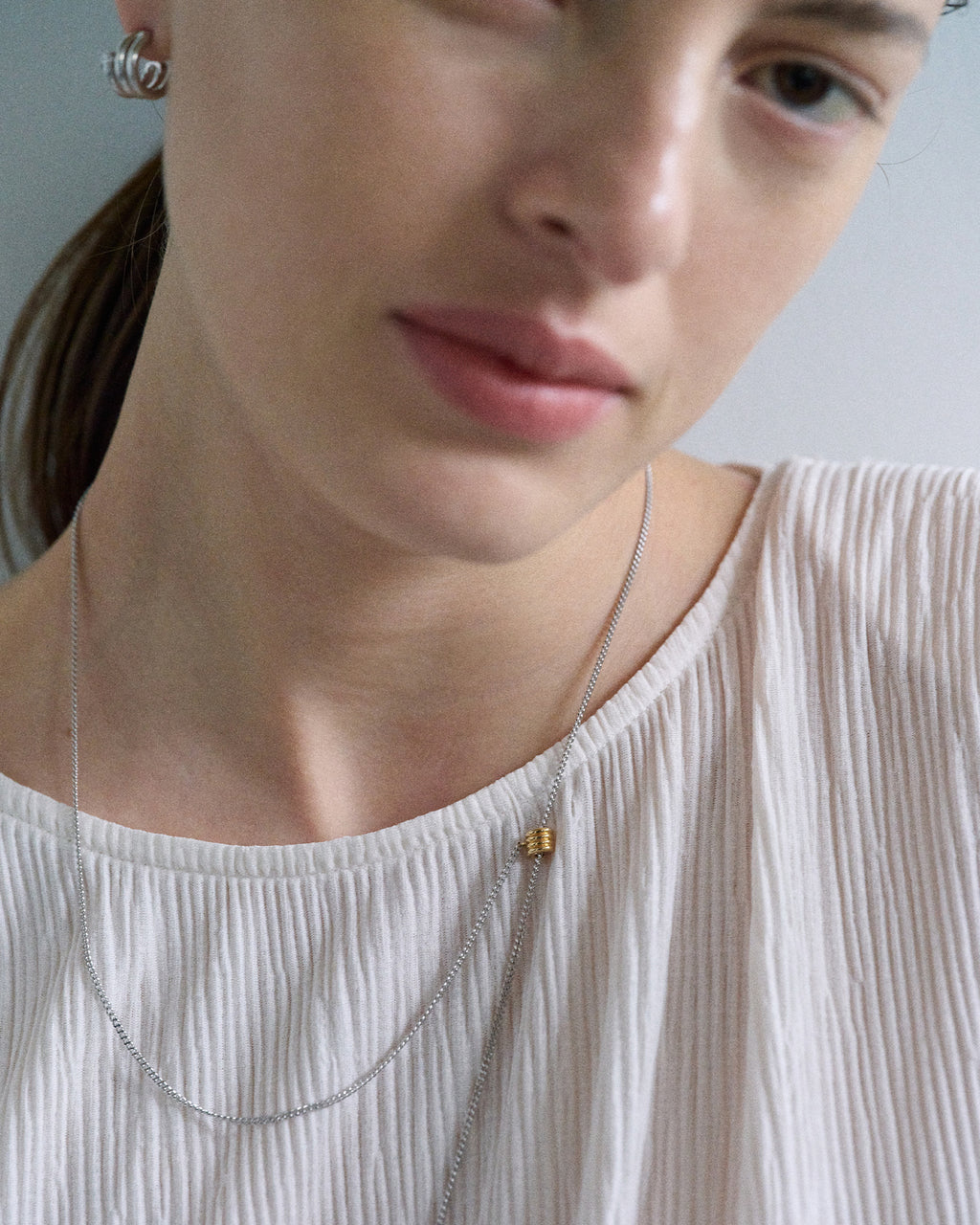 Numbering - Coil Drawstring Necklace #8705 product image 4 | TRAB K-Fashion Australia