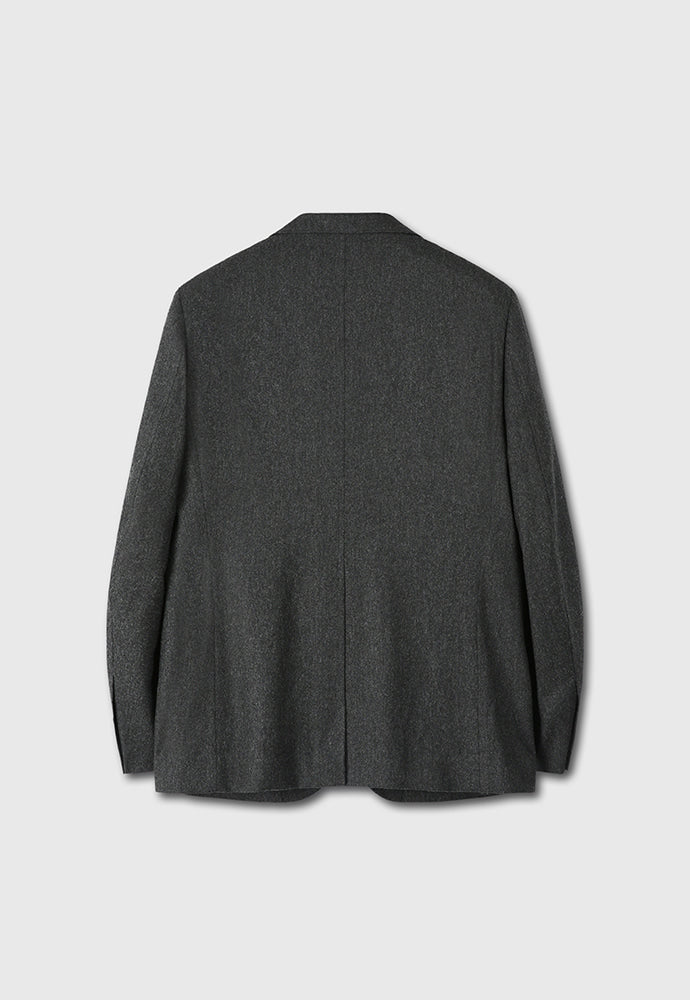 Tonywack - Wool And Cashmere Tailored Blazer (Charcoal) product image 9 | TRAB K-Fashion Australia