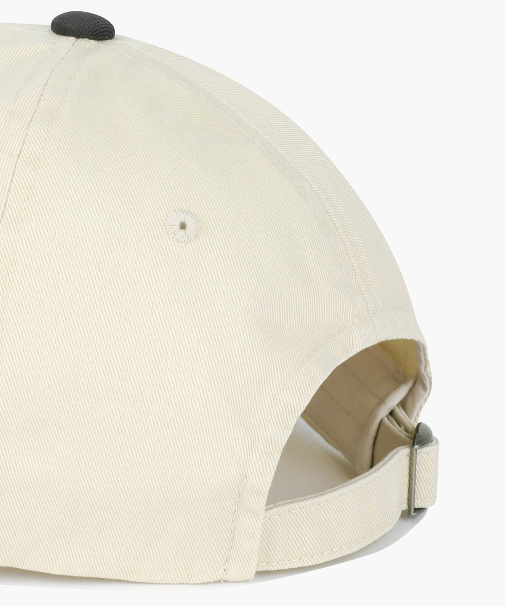 Marithe & Francois Girbaud - Small Classic Logo 6panel Color Block Cap (Charcoal) product image 4 | TRAB K-Fashion Australia