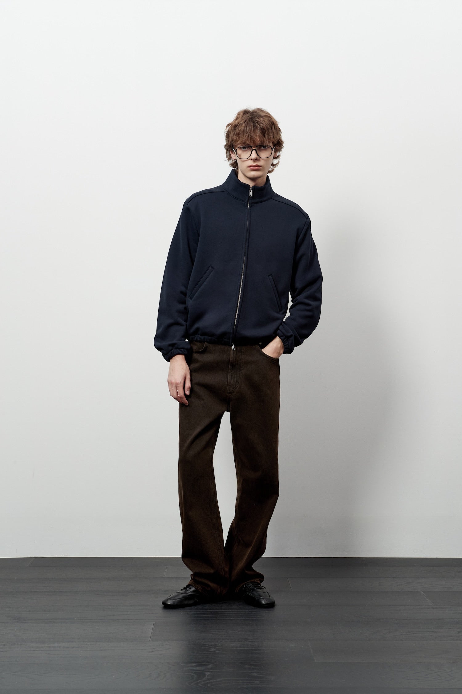 Stu - French Terry Jacket (Navy) product image 8 | TRAB K-Fashion Australia