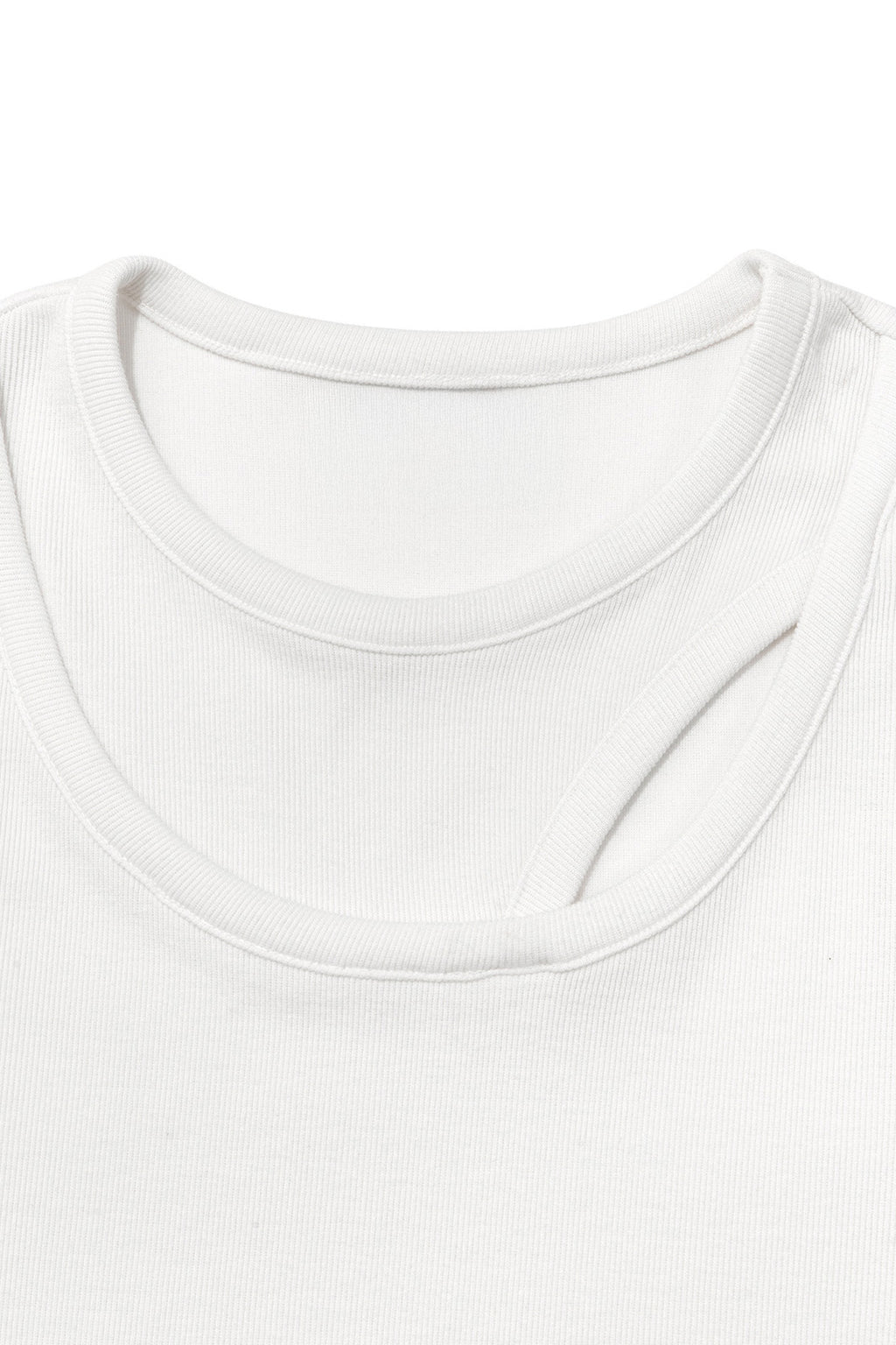 Deinet - [yoon Soap X Deinet] Detail Sleeveless (White) product image 4 | TRAB K-Fashion Australia