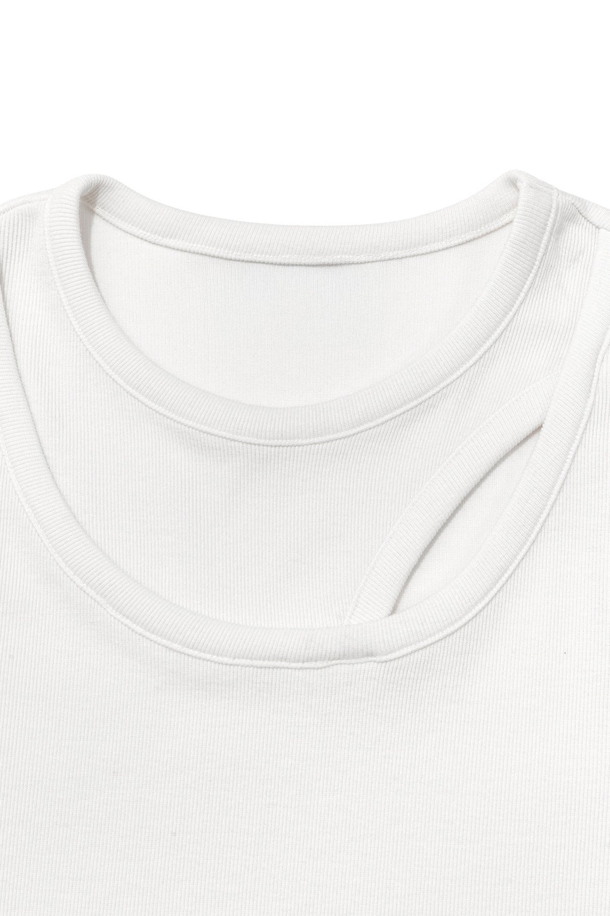 Deinet - [yoon Soap X Deinet] Detail Sleeveless (White) product image 4 | TRAB K-Fashion Australia