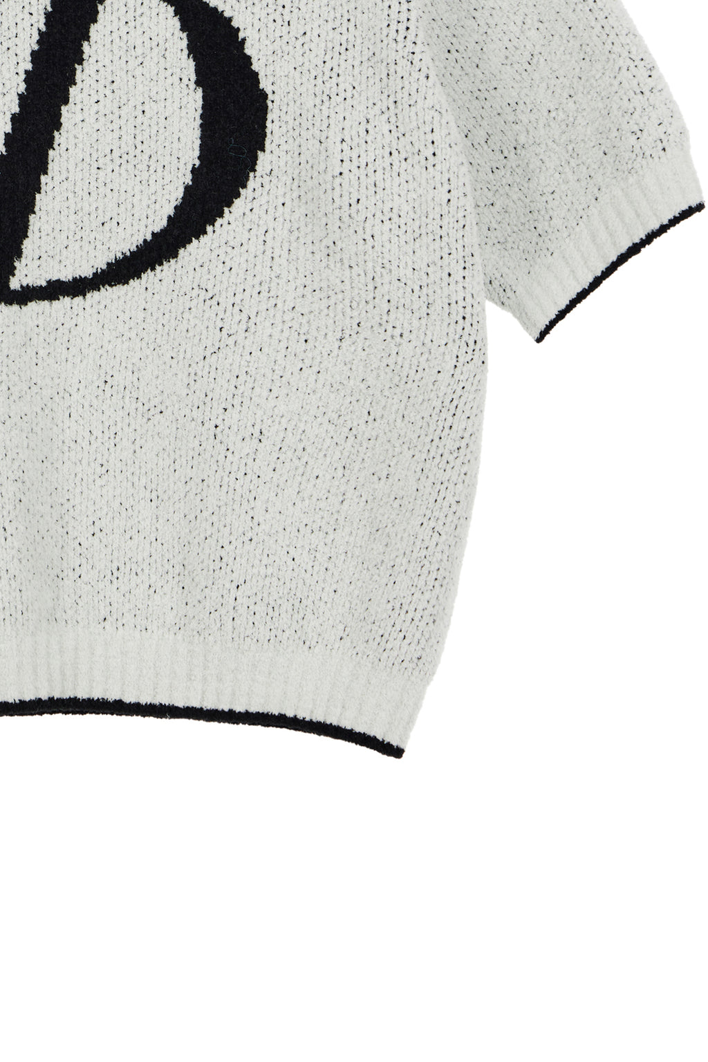 Deinet - D Logo Round Half Knit (Grey) product image 6 | TRAB K-Fashion Australia