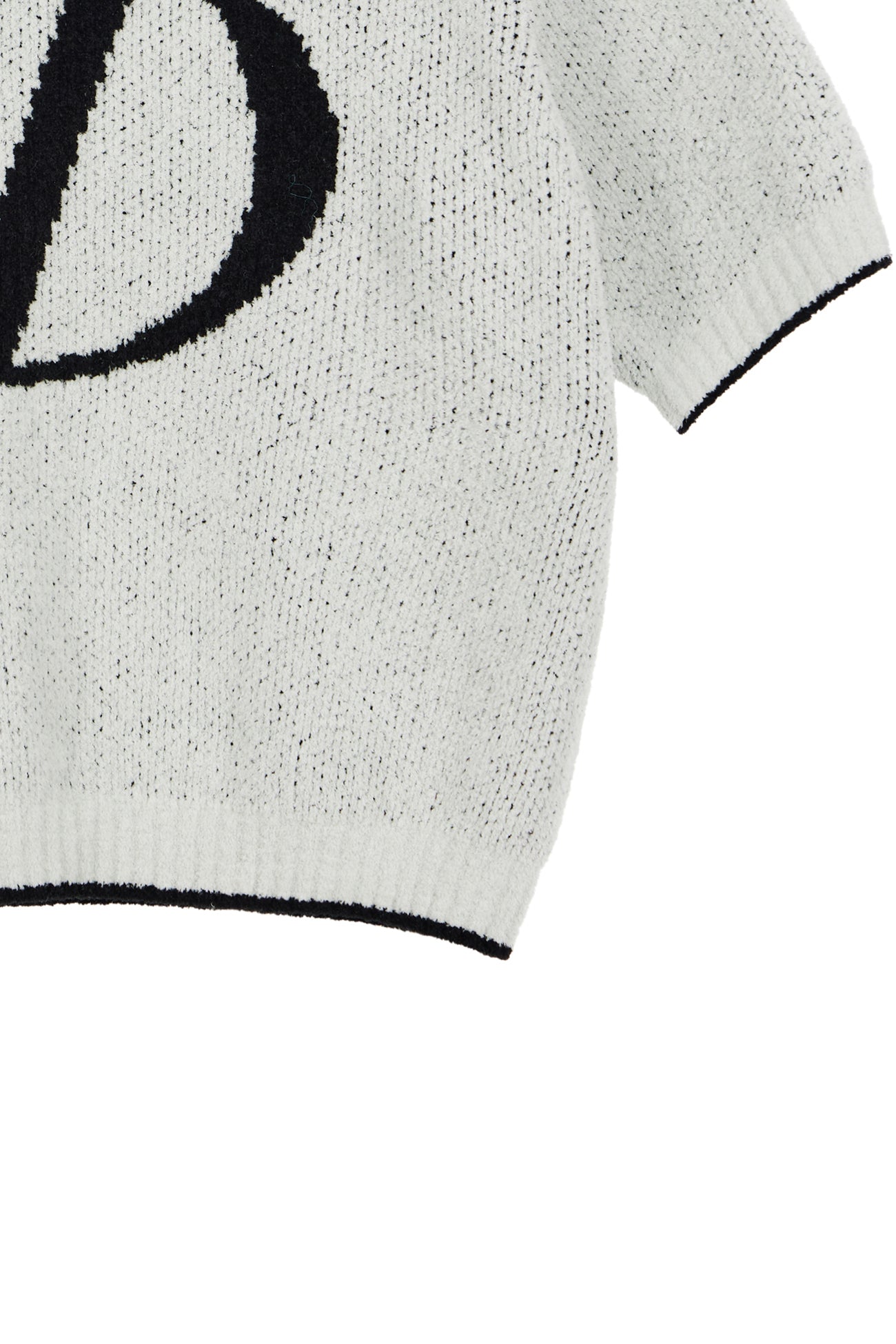 Deinet - D Logo Round Half Knit (Grey) product image 6 | TRAB K-Fashion Australia