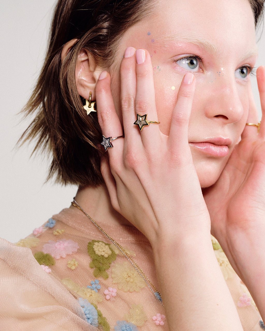 Numbering - Brilliant Star Ring #7418 product image 4 | TRAB K-Fashion Australia