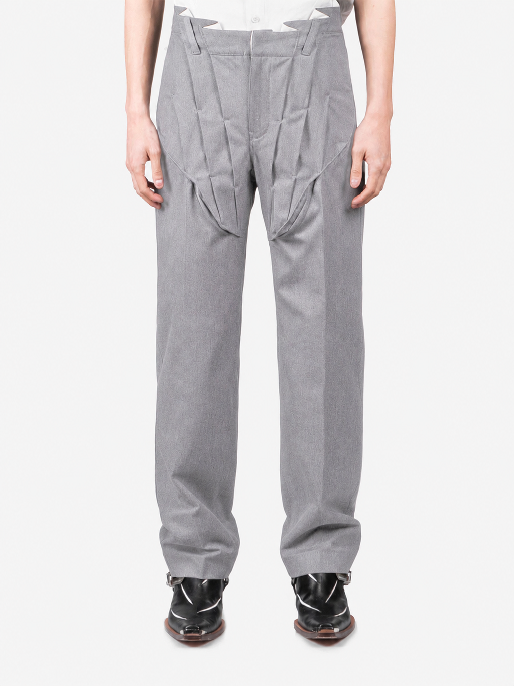 Juntae Kim - Gathered Corset Slacks (OC2) product image 1 | TRAB K-Fashion Australia