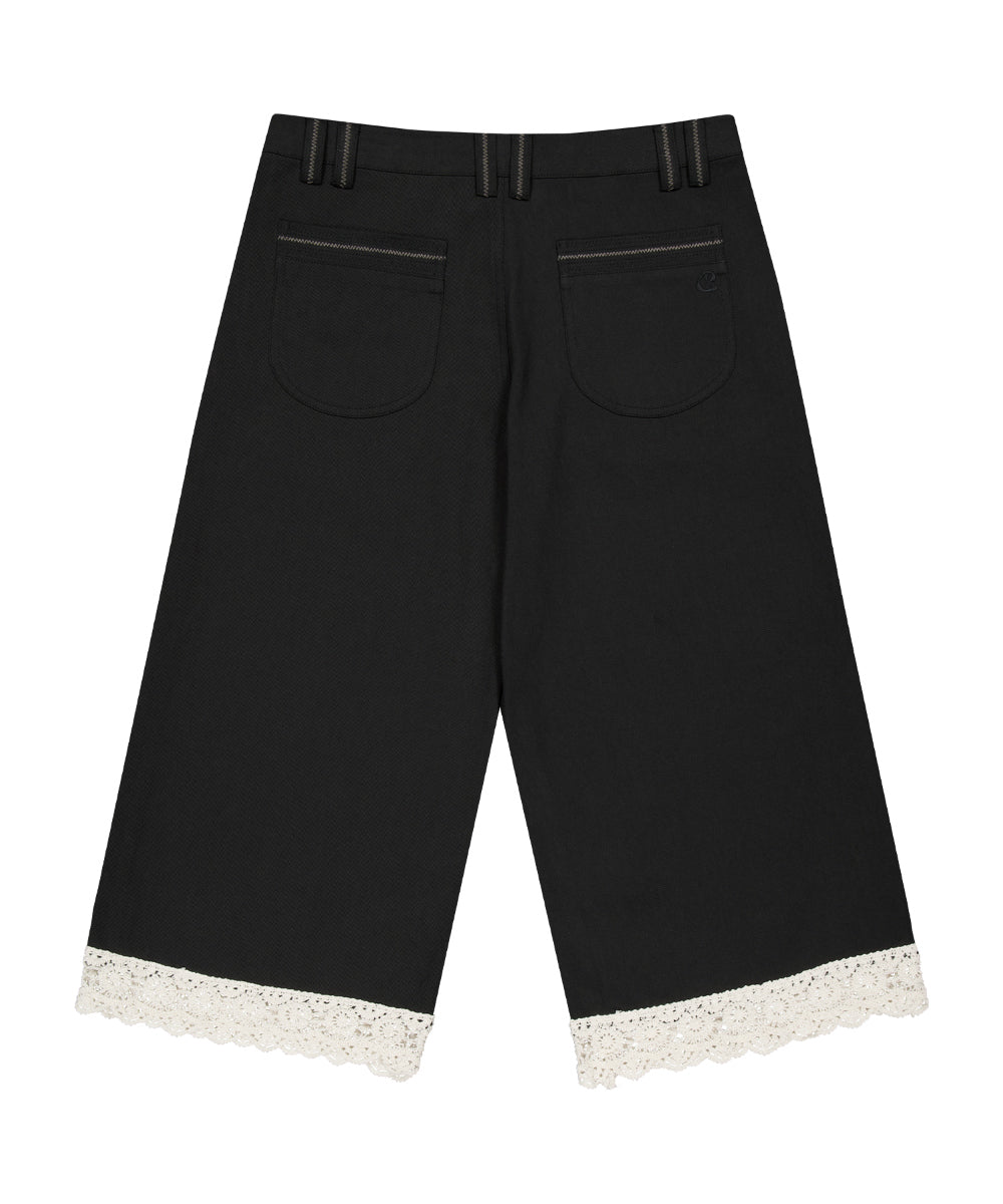 Coyseio - Knit Lace Pants (Black) product image 9 | TRAB K-Fashion Australia