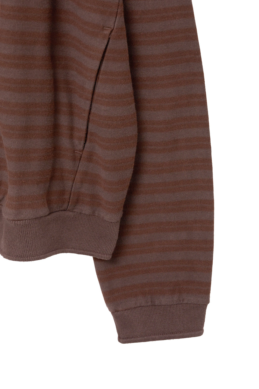 Hatchingroom - Stripe Cardigan Brown (Red) product image 6 | TRAB K-Fashion Australia