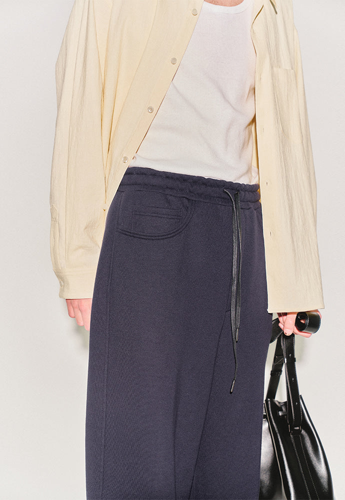 Tonywack - Smooth Brushed-Jersey 4-Pocket Lounge Pants (Deep Navy) product image 8 | TRAB K-Fashion Australia