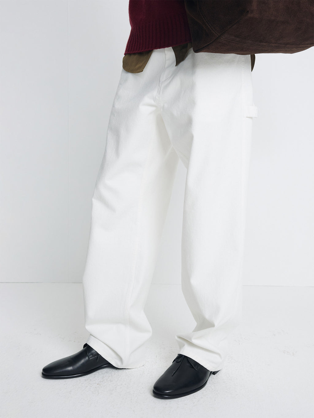 Tonywack - Brushed Cotton Painter Pants (White) product image 4 | TRAB K-Fashion Australia