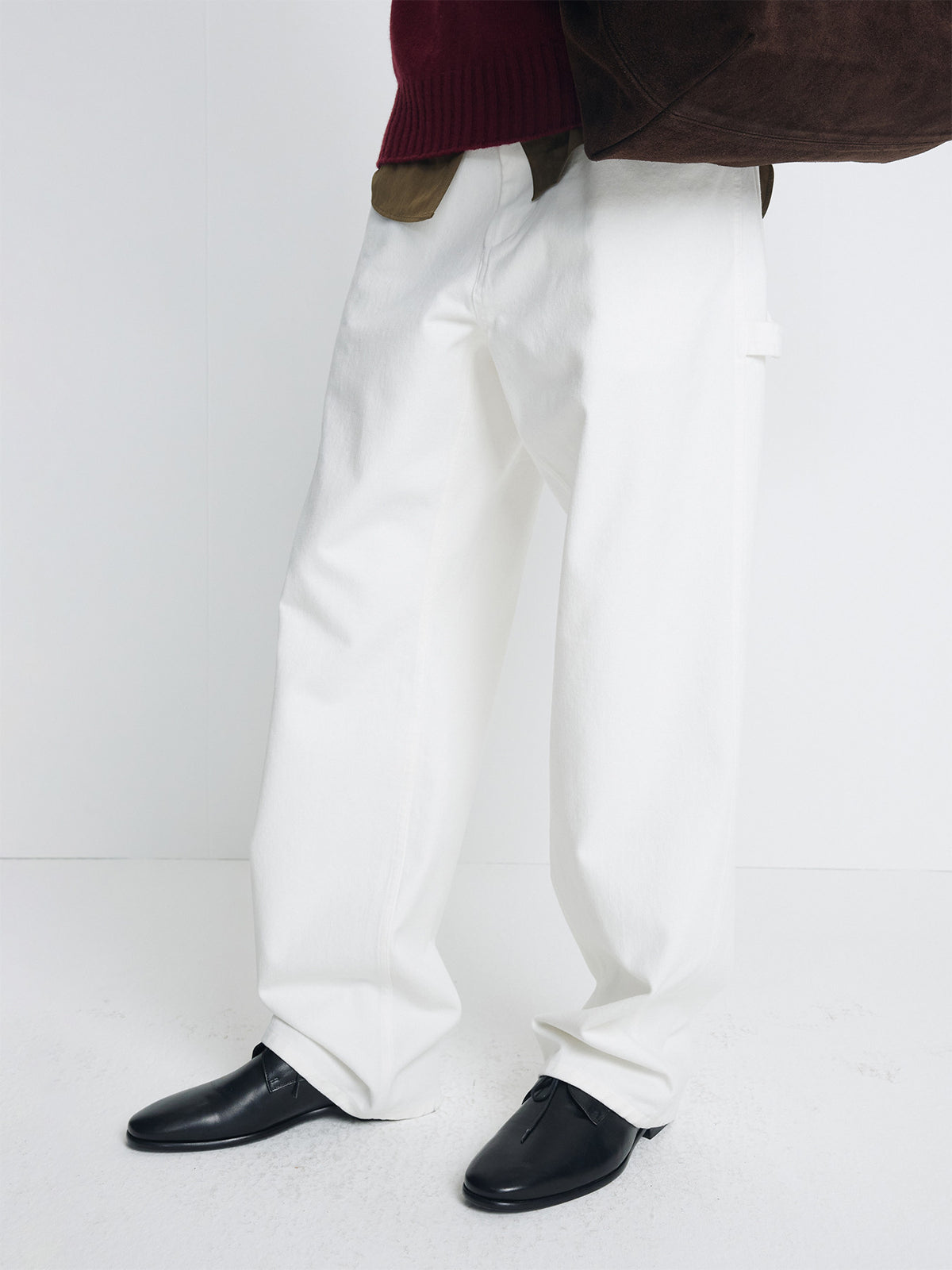 Tonywack - Brushed Cotton Painter Pants (White) product image 4 | TRAB K-Fashion Australia
