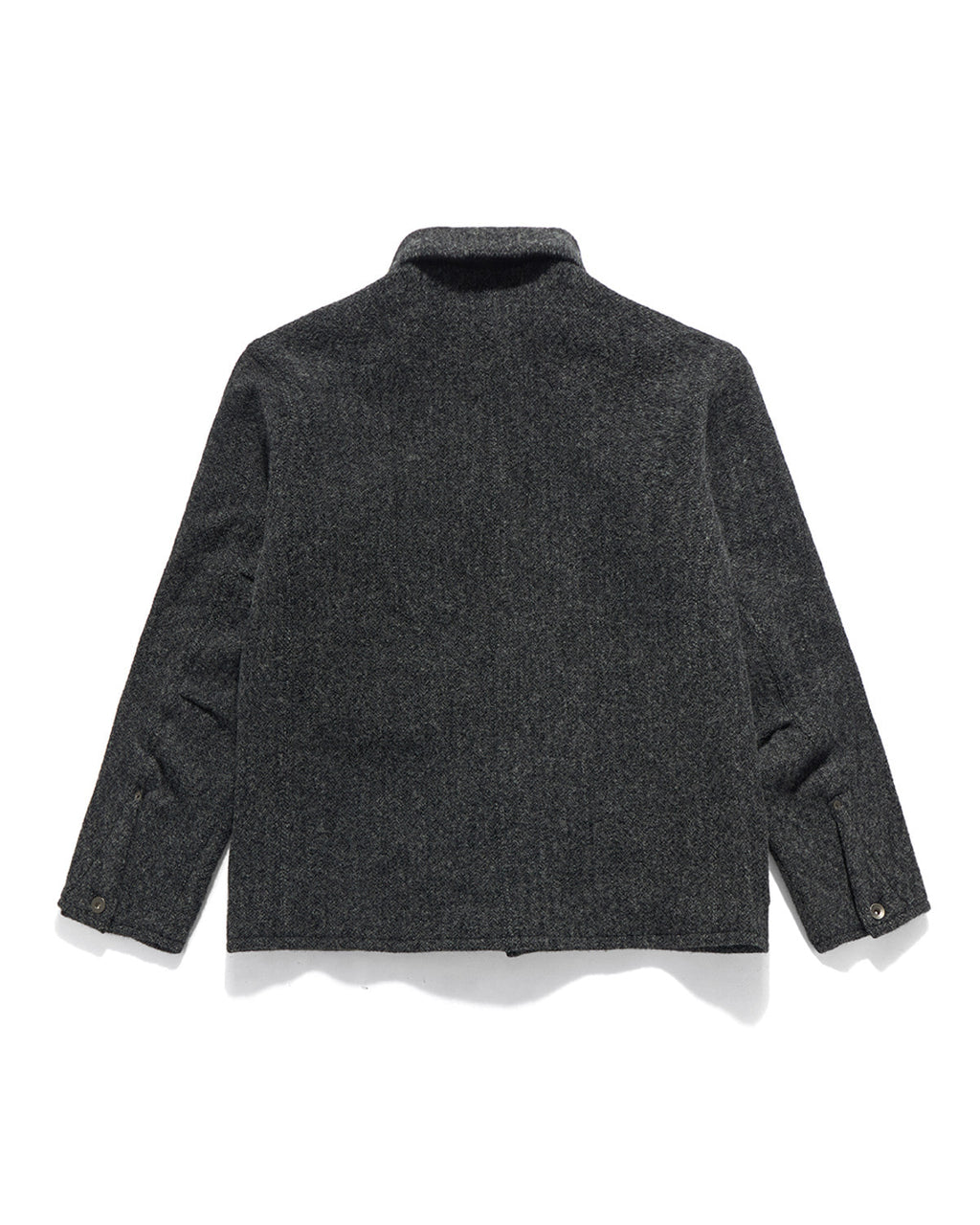 Eastlogue - Railman Work Jacket (Black Wool Herringbone) product image 6 | TRAB K-Fashion Australia